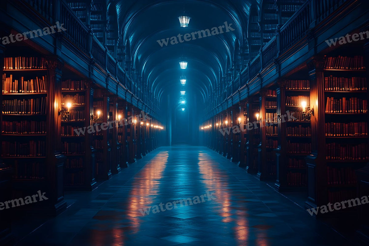 Dark Academia Study Backdrop Images