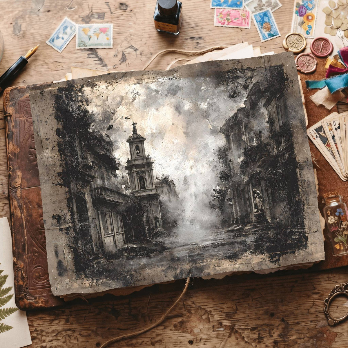 Gothic Digital Papers