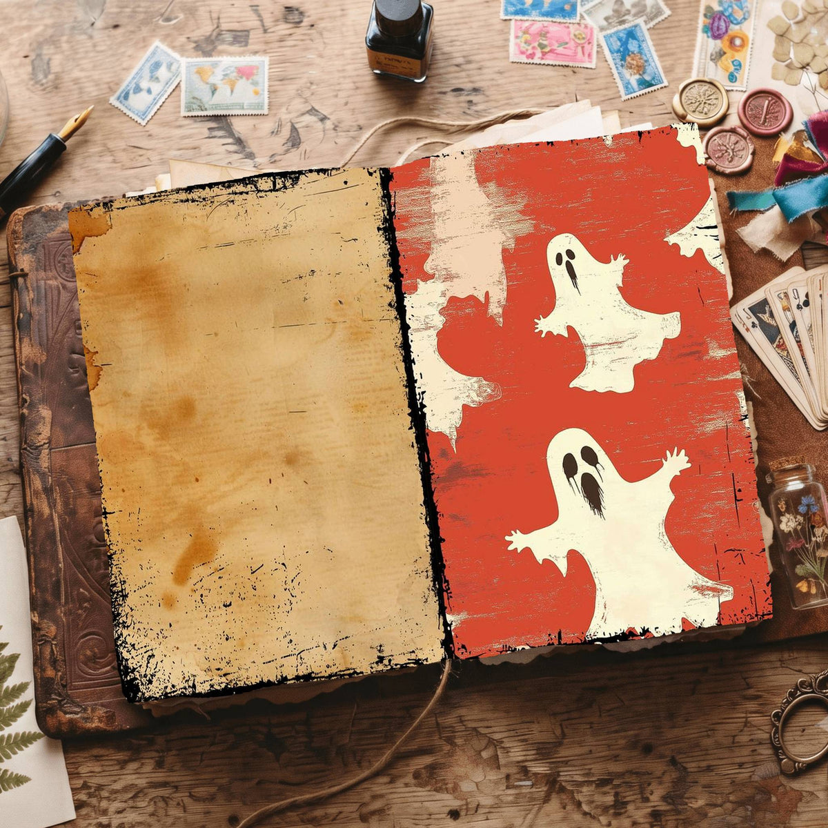 Halloween Digital Papers