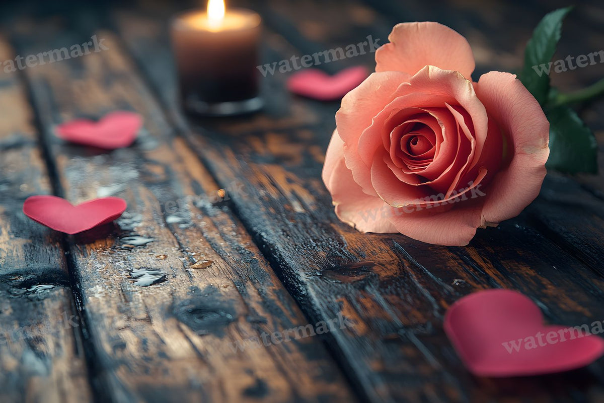 Valentine digital photo backdrop for photo editing, preview 60