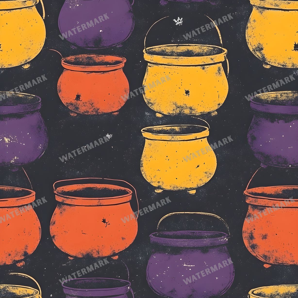 Witchcraft Seamless Pattern