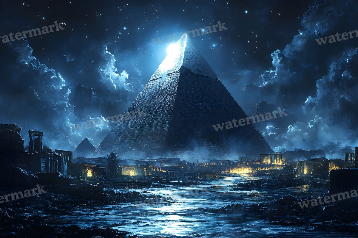 Ancient Egyptian Night Backdrop Images