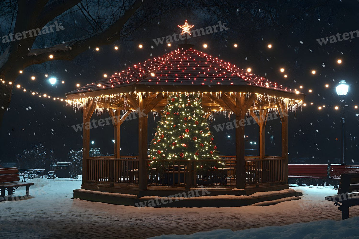 Classic Christmas Backdrop Images