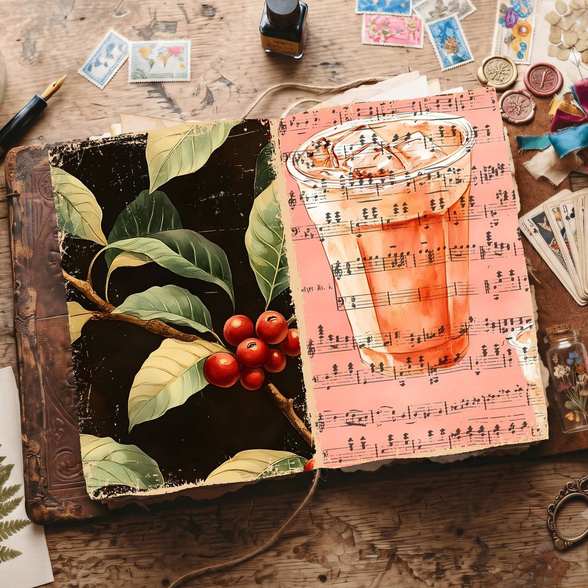 Coffee Digital Papers
