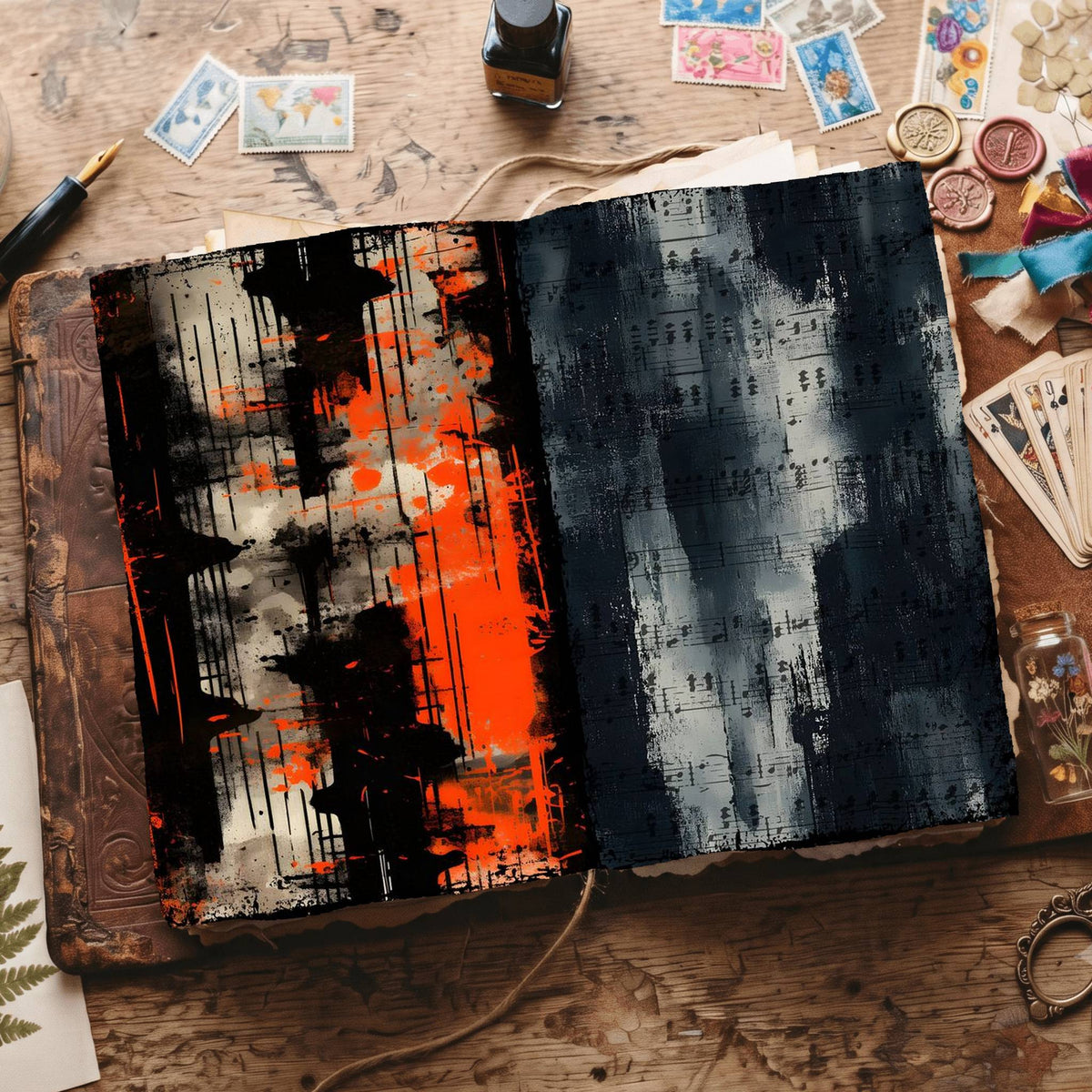 Grunge Digital Papers