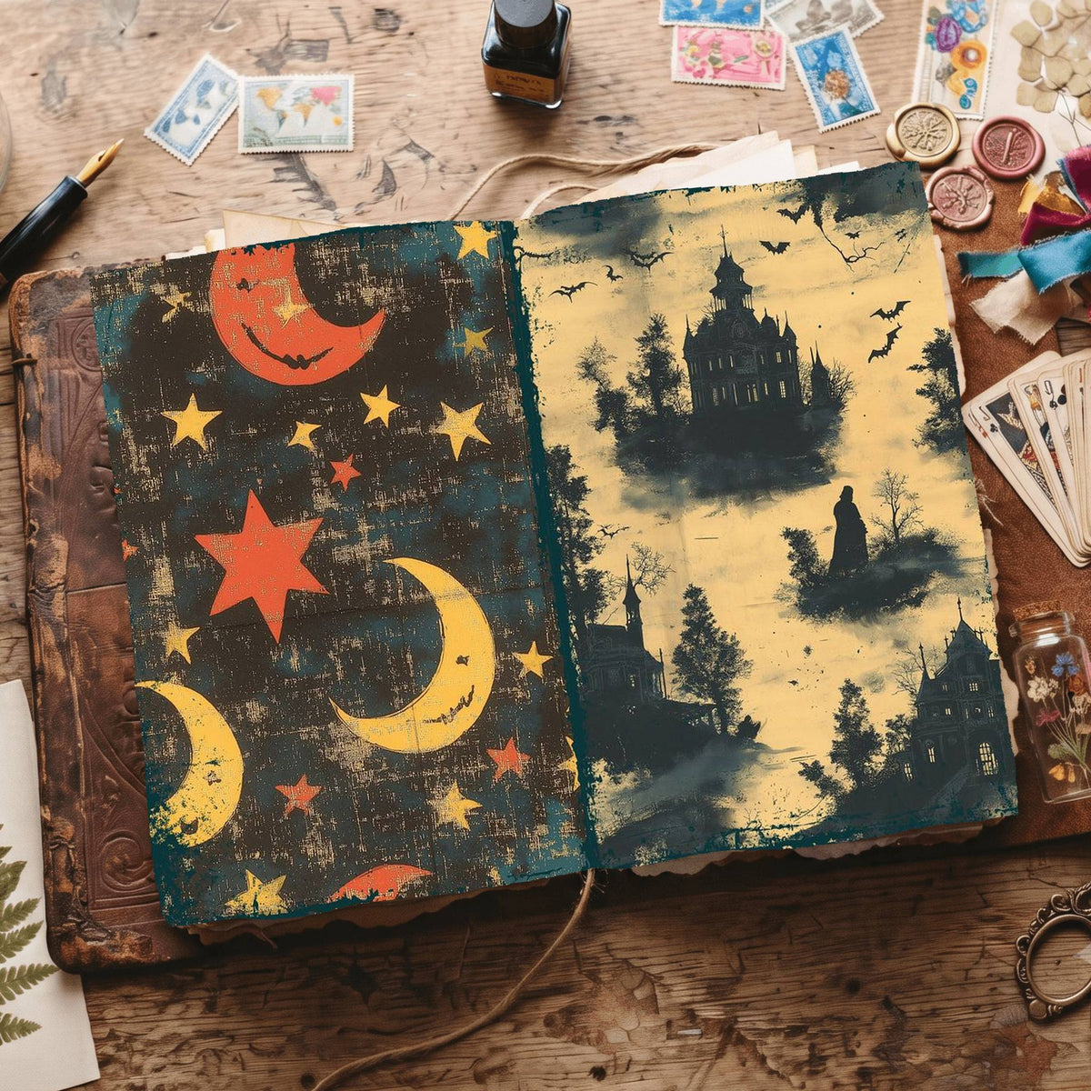 Halloween Digital Papers