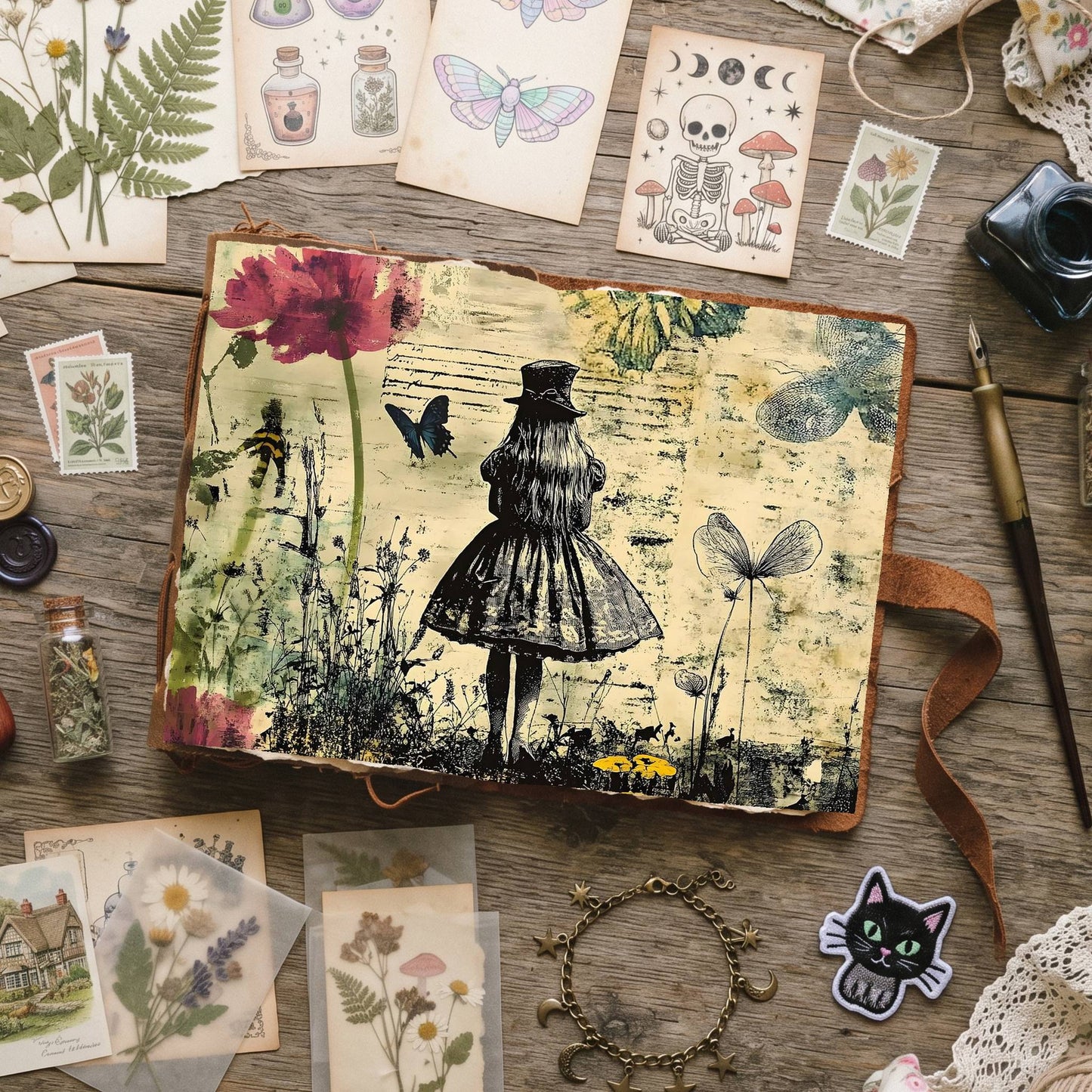 Alice In Wonderland Digital Papers