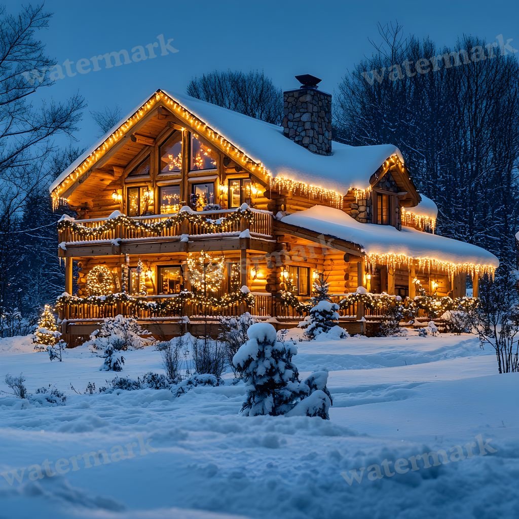 Classic Christmas Backdrop Images