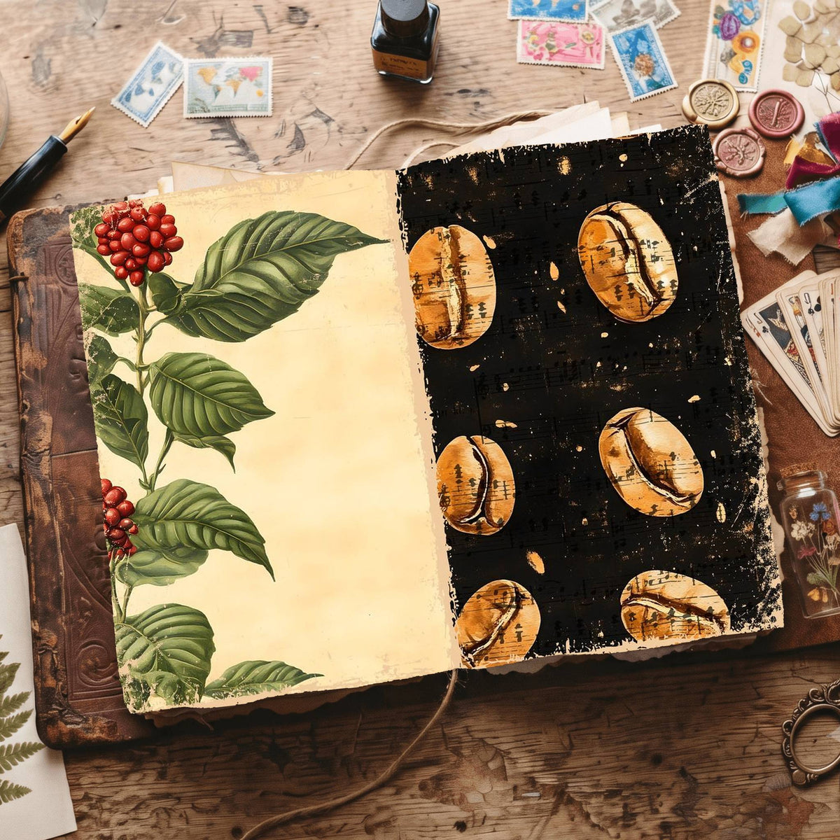 Coffee Digital Papers