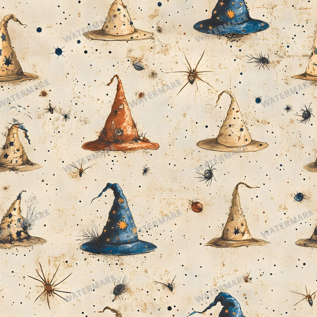 Witchcraft Seamless Pattern