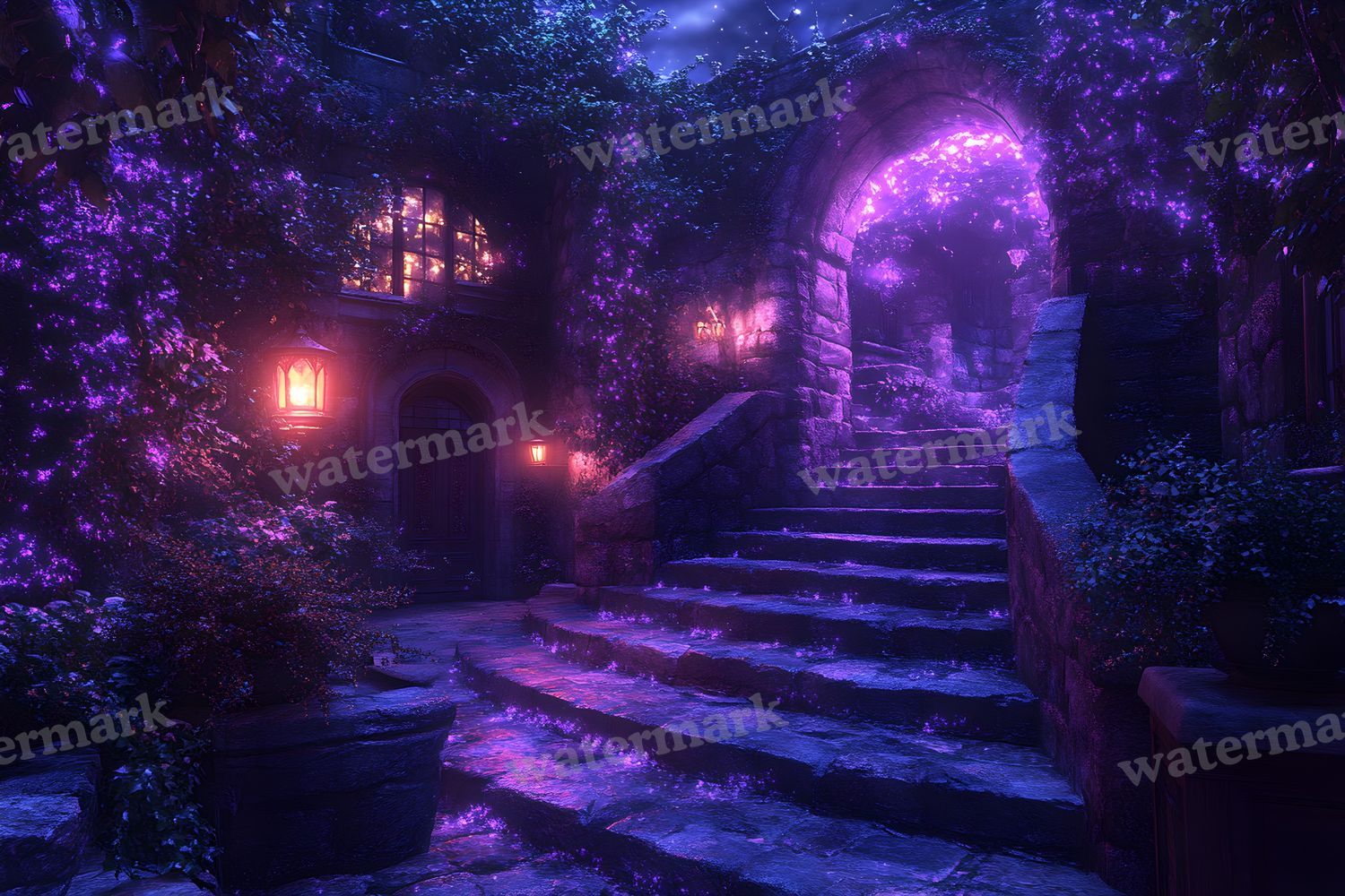 Wizarding School Backdrop Images