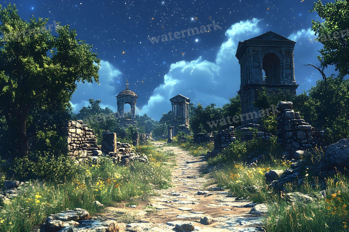 Ancient Roman Night Backdrop Images