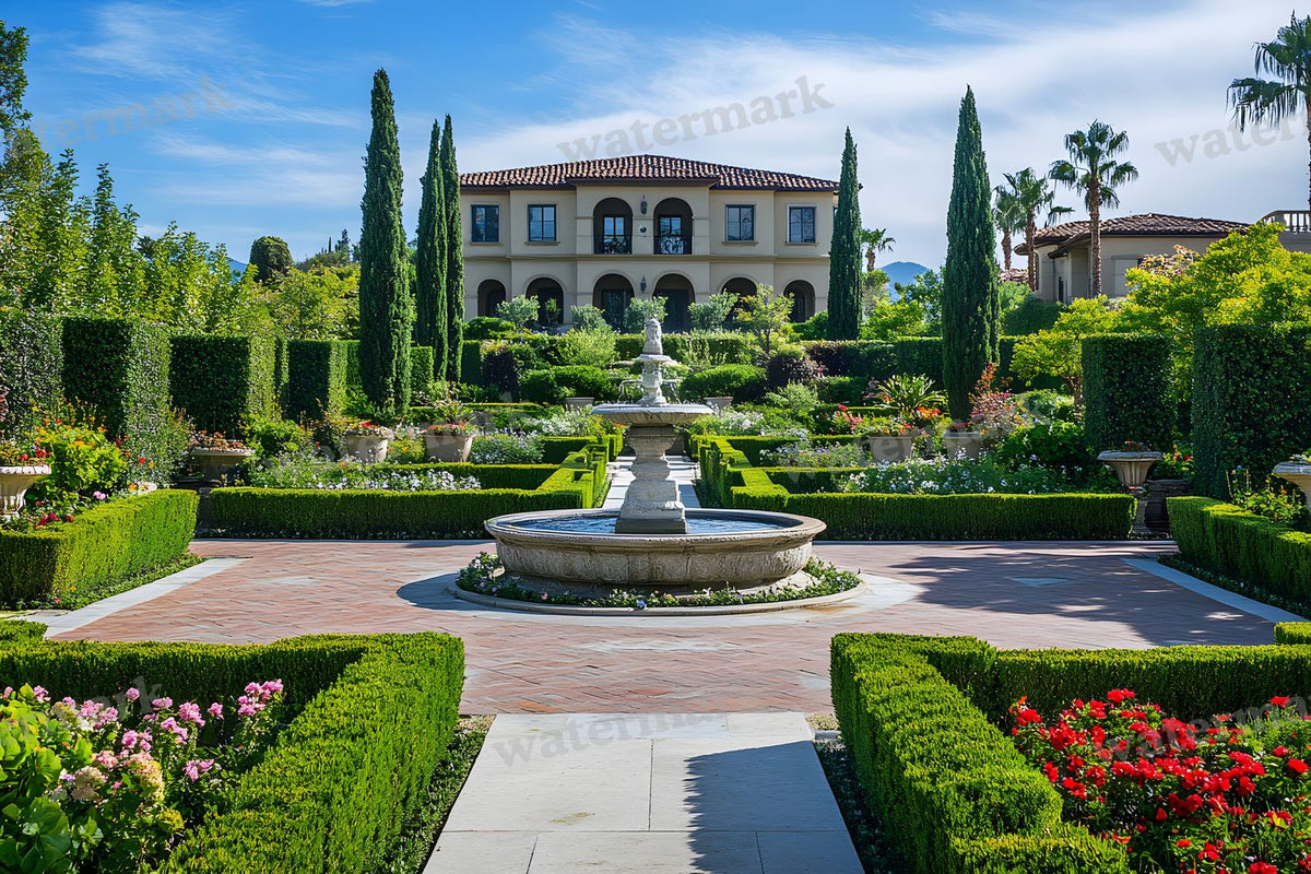 Botanical Garden Backdrop Images