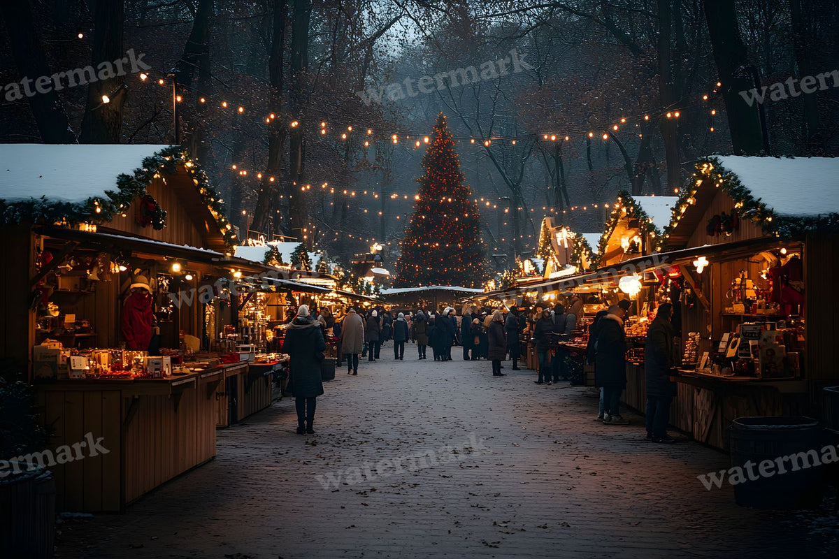 Classic Christmas Backdrop Images