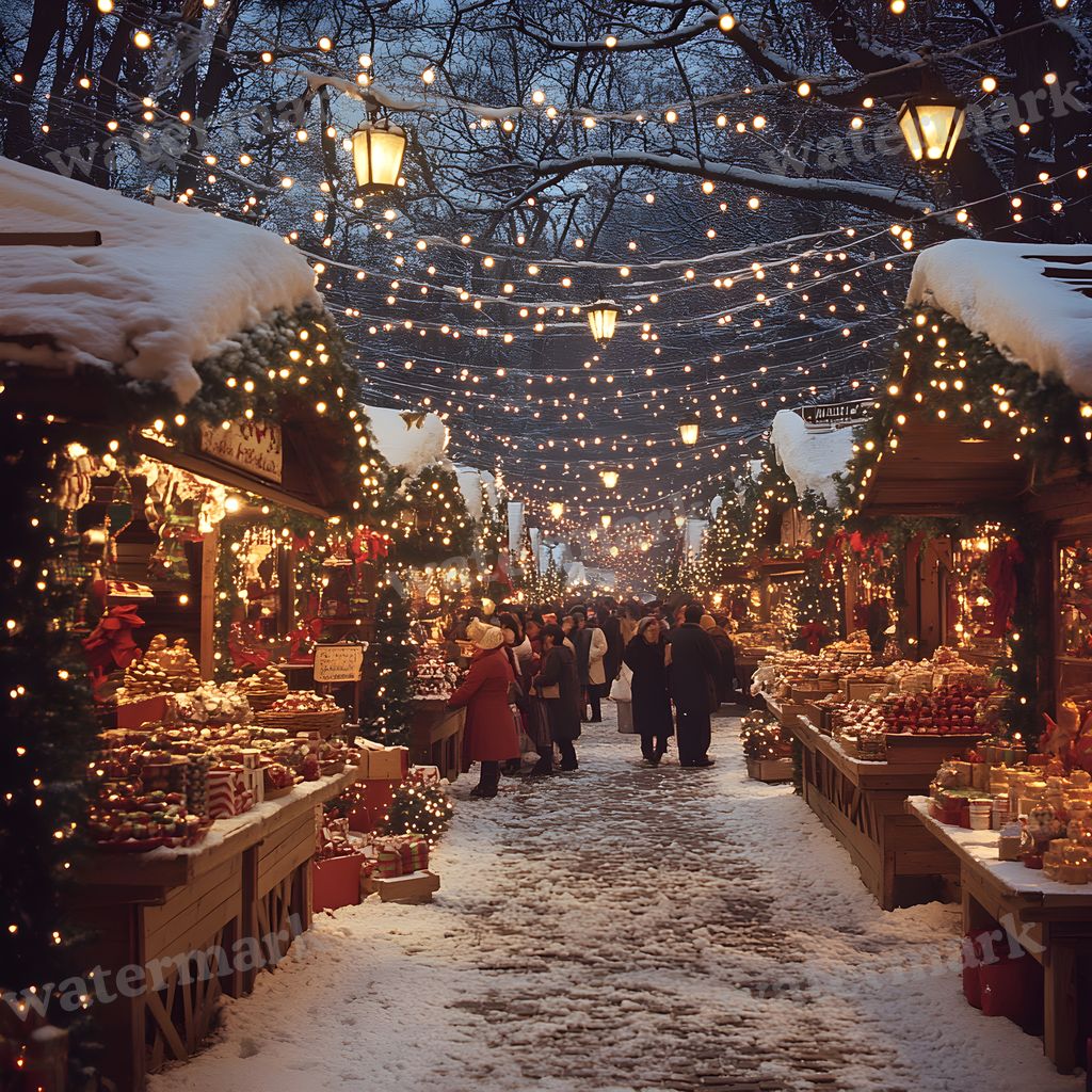 Classic Christmas Backdrop Images