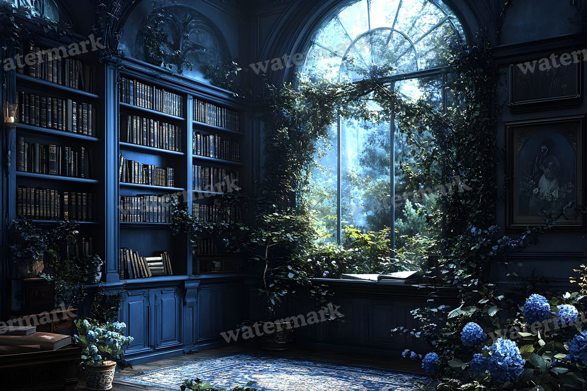 Dark Academia Study Backdrop Images