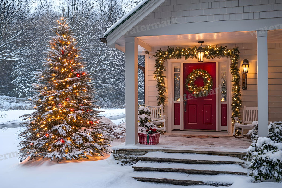 Classic Christmas Backdrop Images