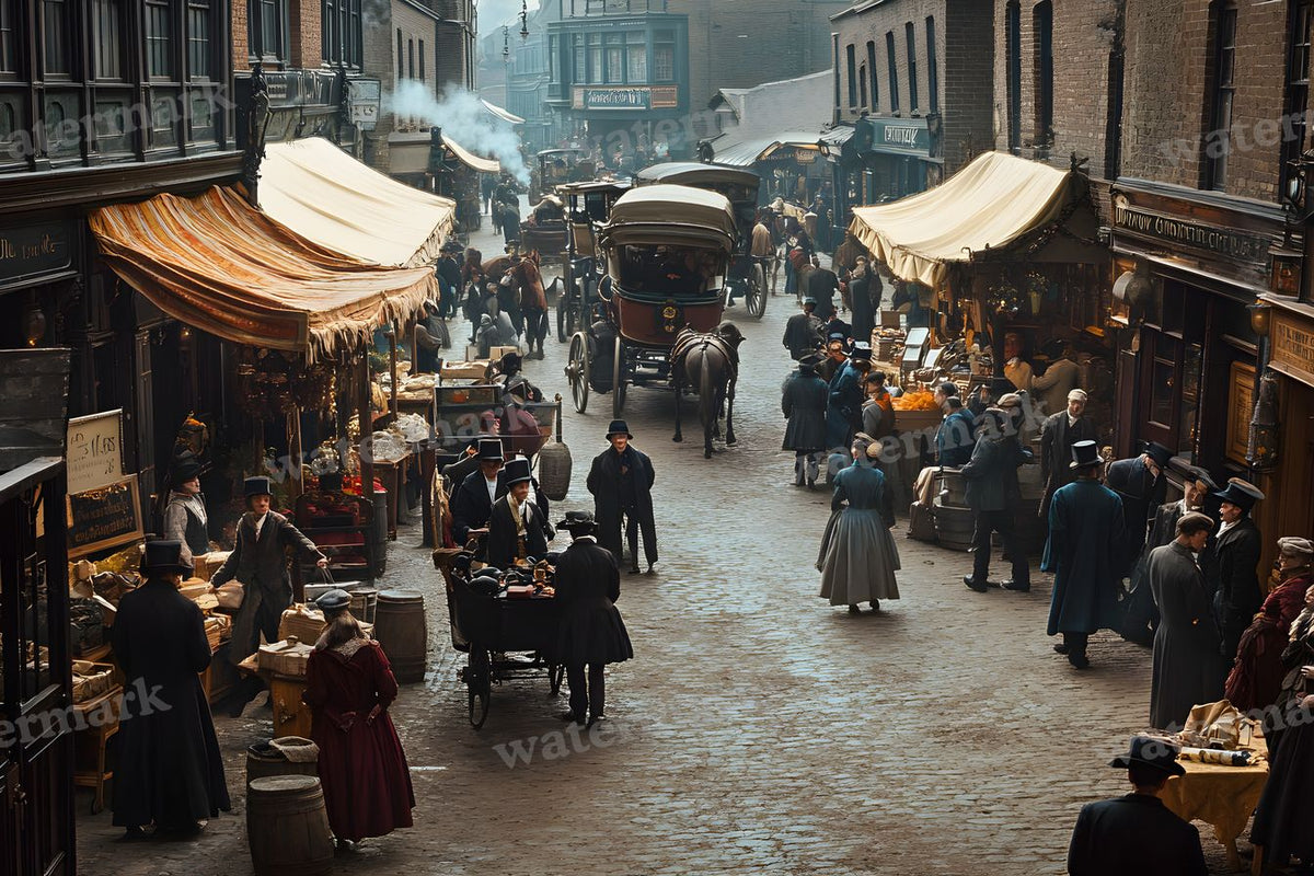 Dickens Cinematic View Backdrop Images