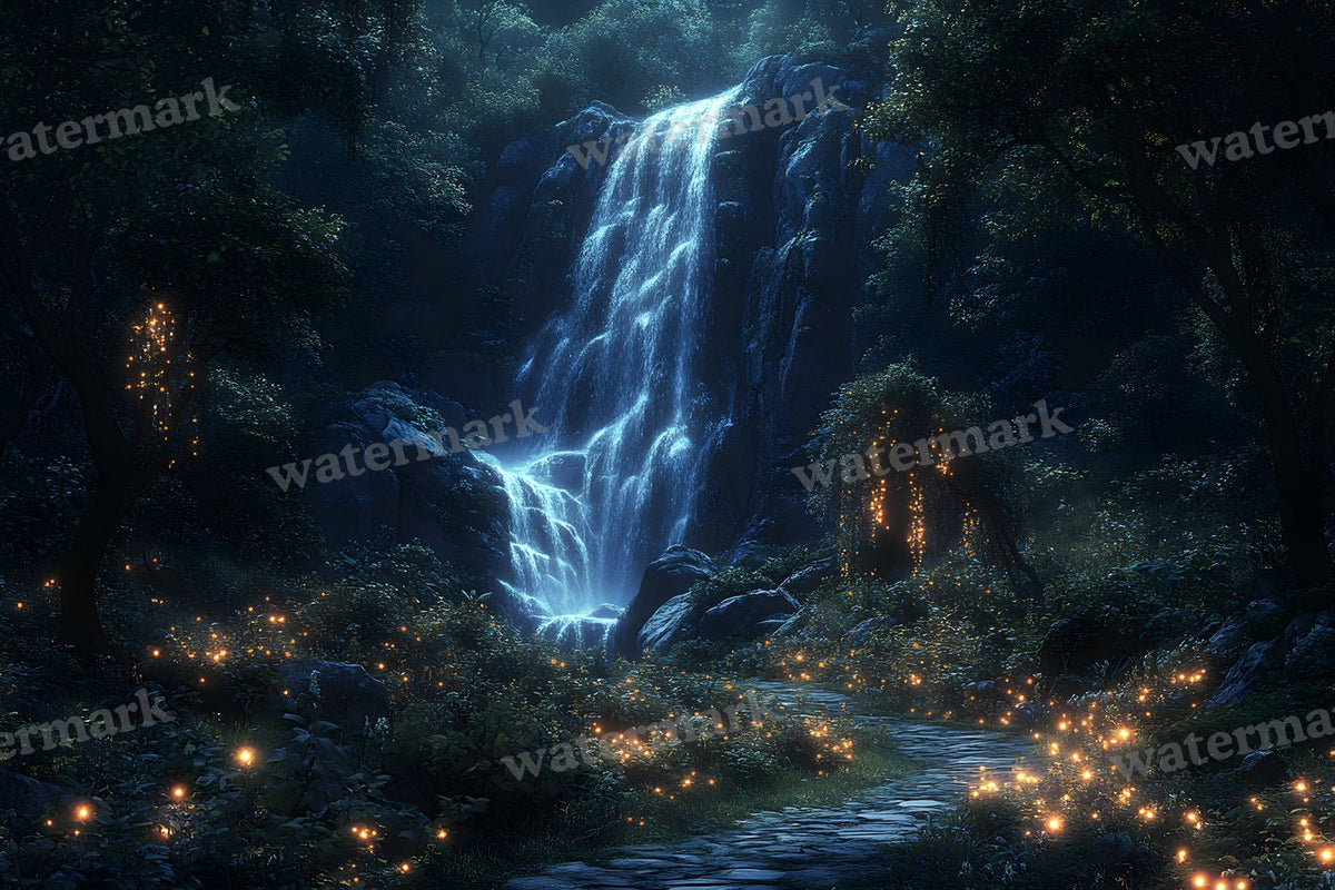 Enchanted Fairytale Forest Backdrop Images