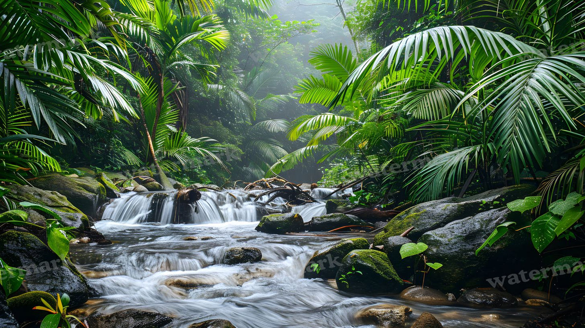 Tropical Forest Backdrop Images