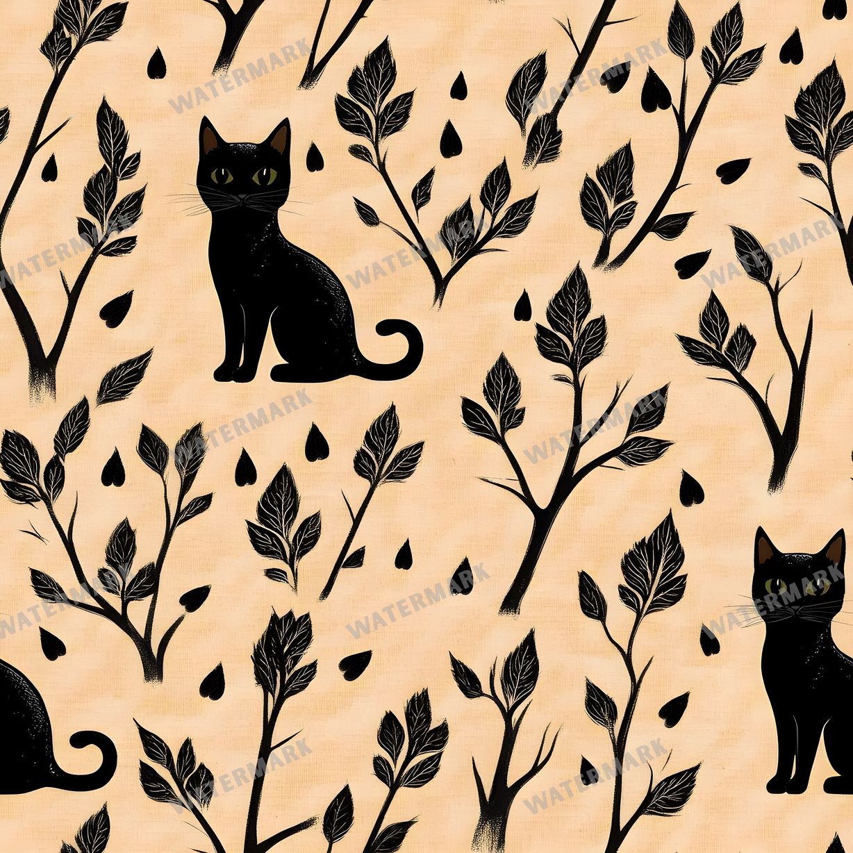 Witchcraft Seamless Pattern