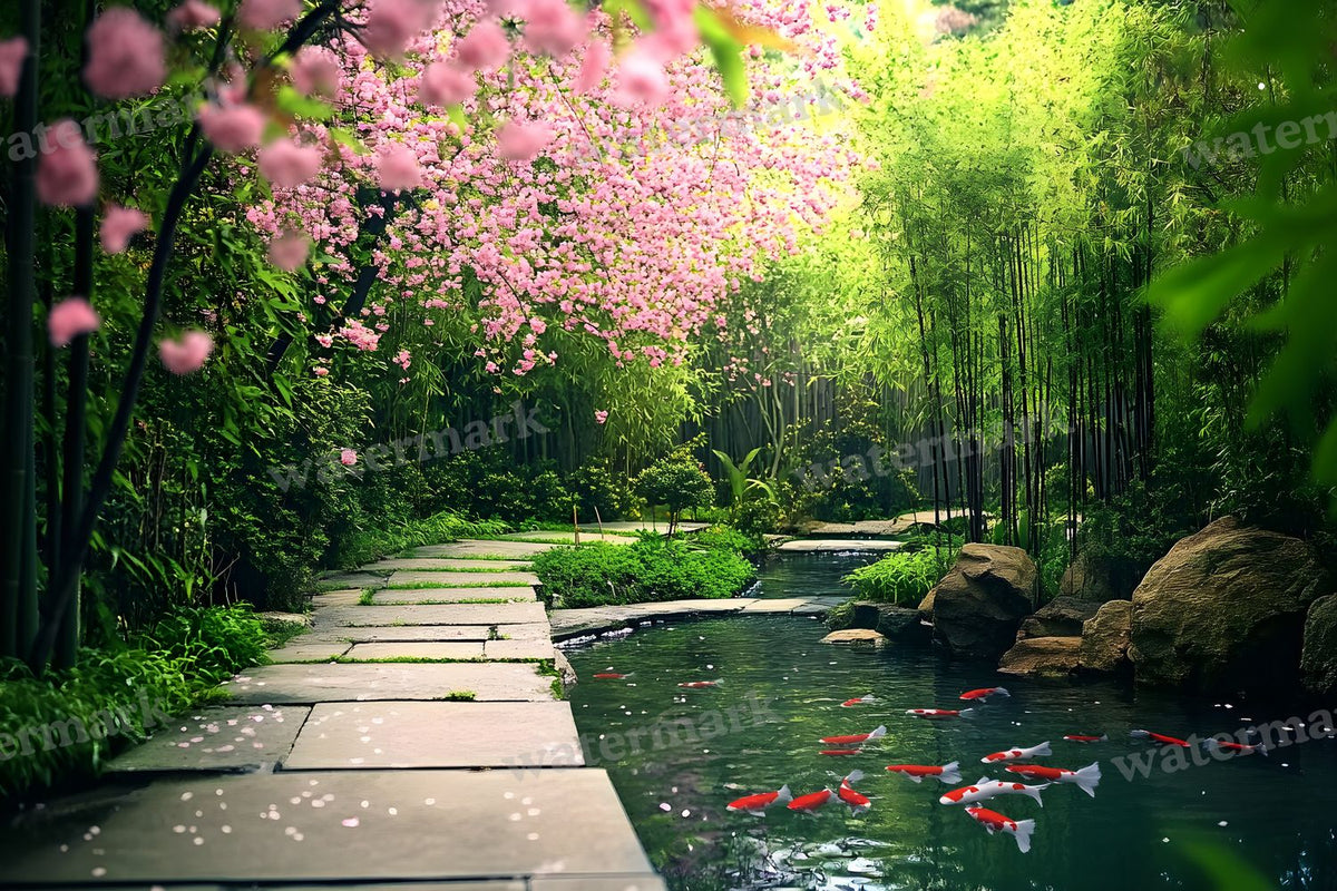 Botanical Garden Backdrop Images
