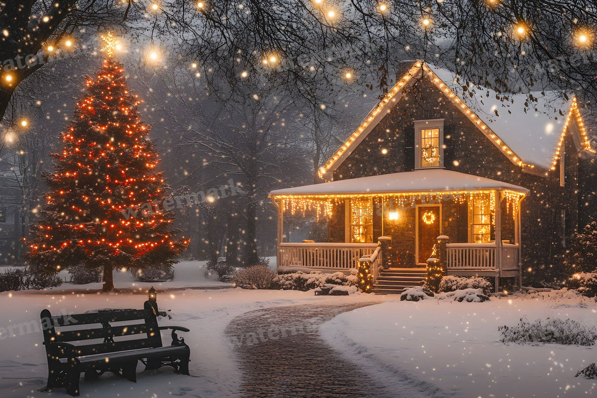 Classic Christmas Backdrop Images