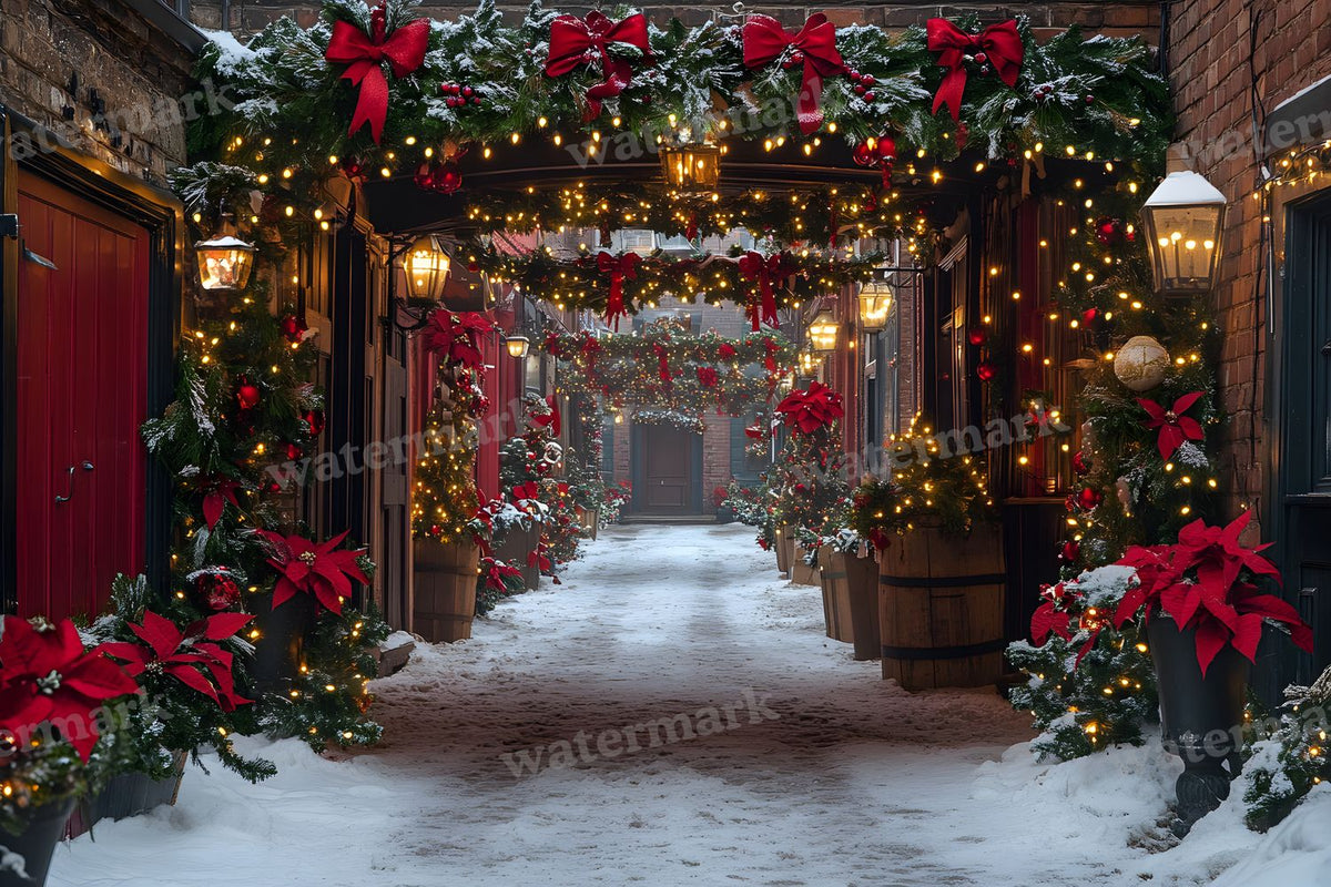 Classic Christmas Backdrop Images