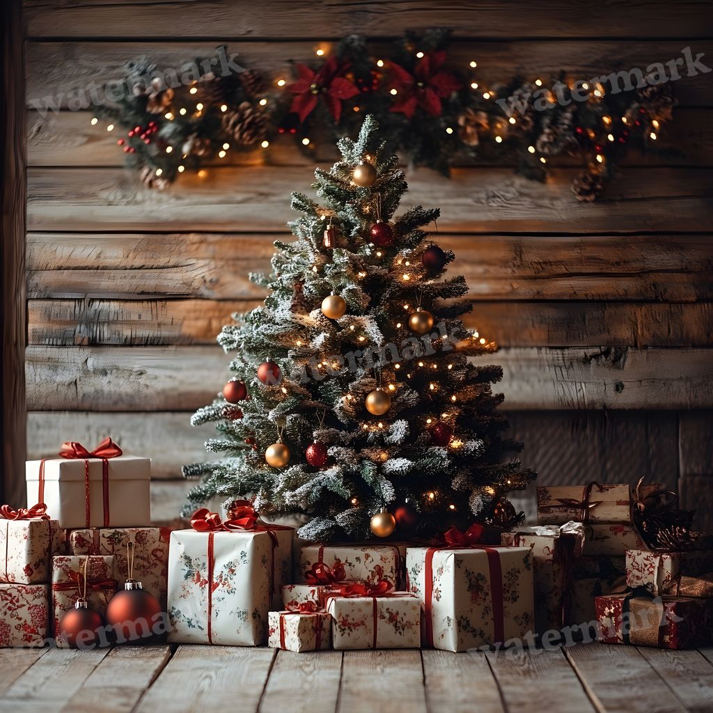 Classic Christmas Backdrop Images