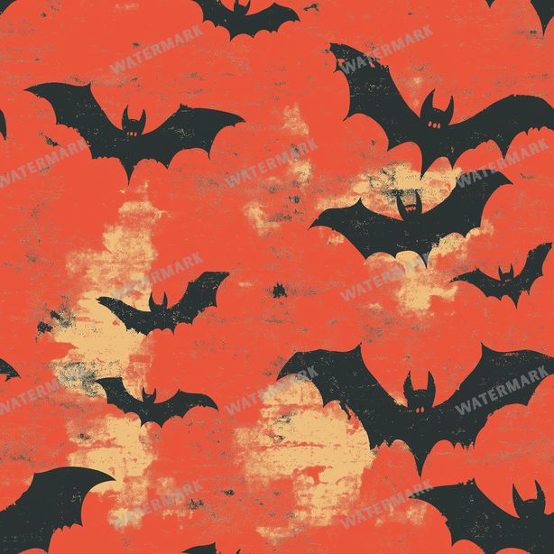 Halloween Seamless Pattern