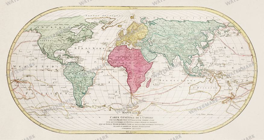 Maps Vintage Prints