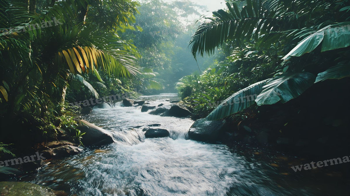 Tropical Forest Backdrop Images