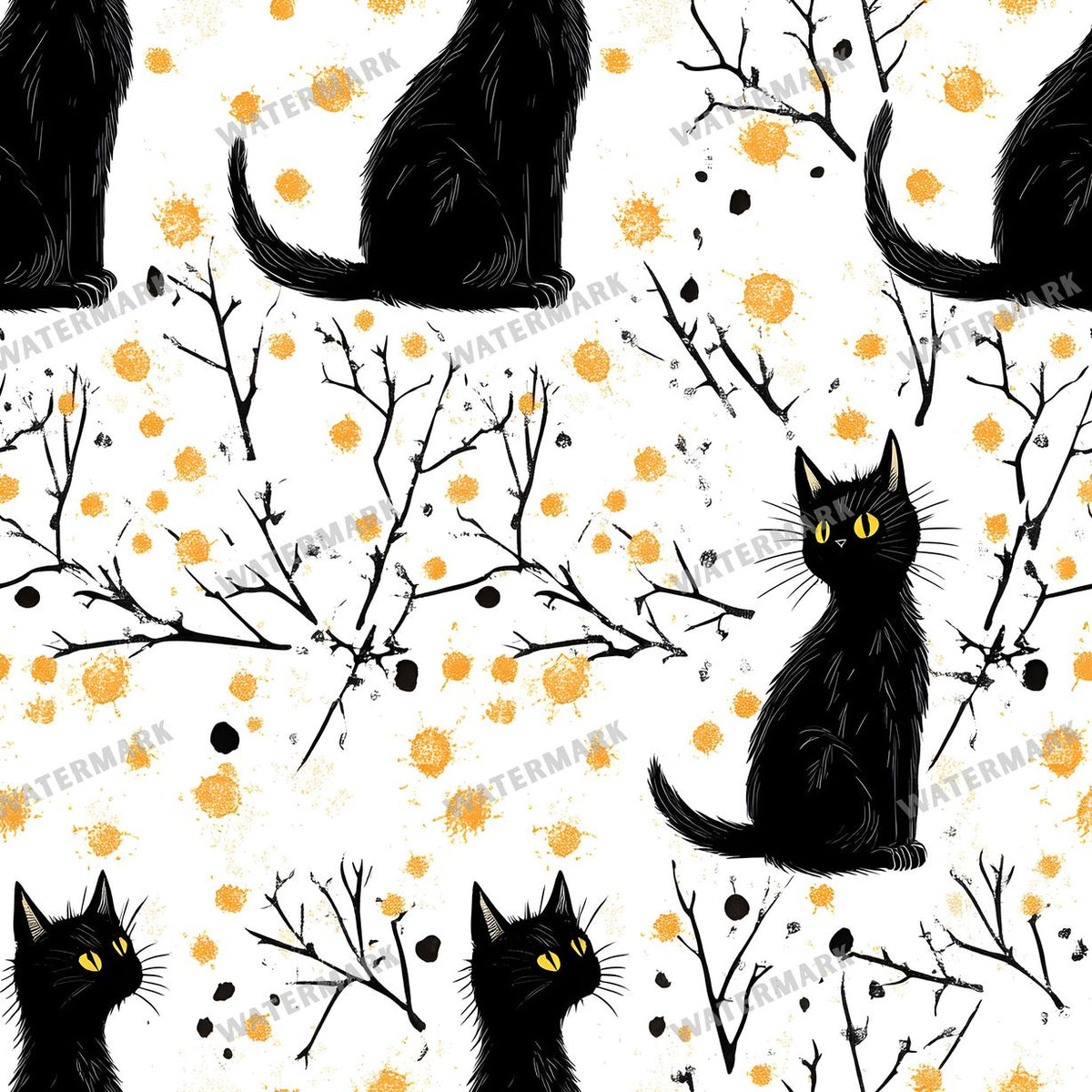 Witchcraft Seamless Pattern