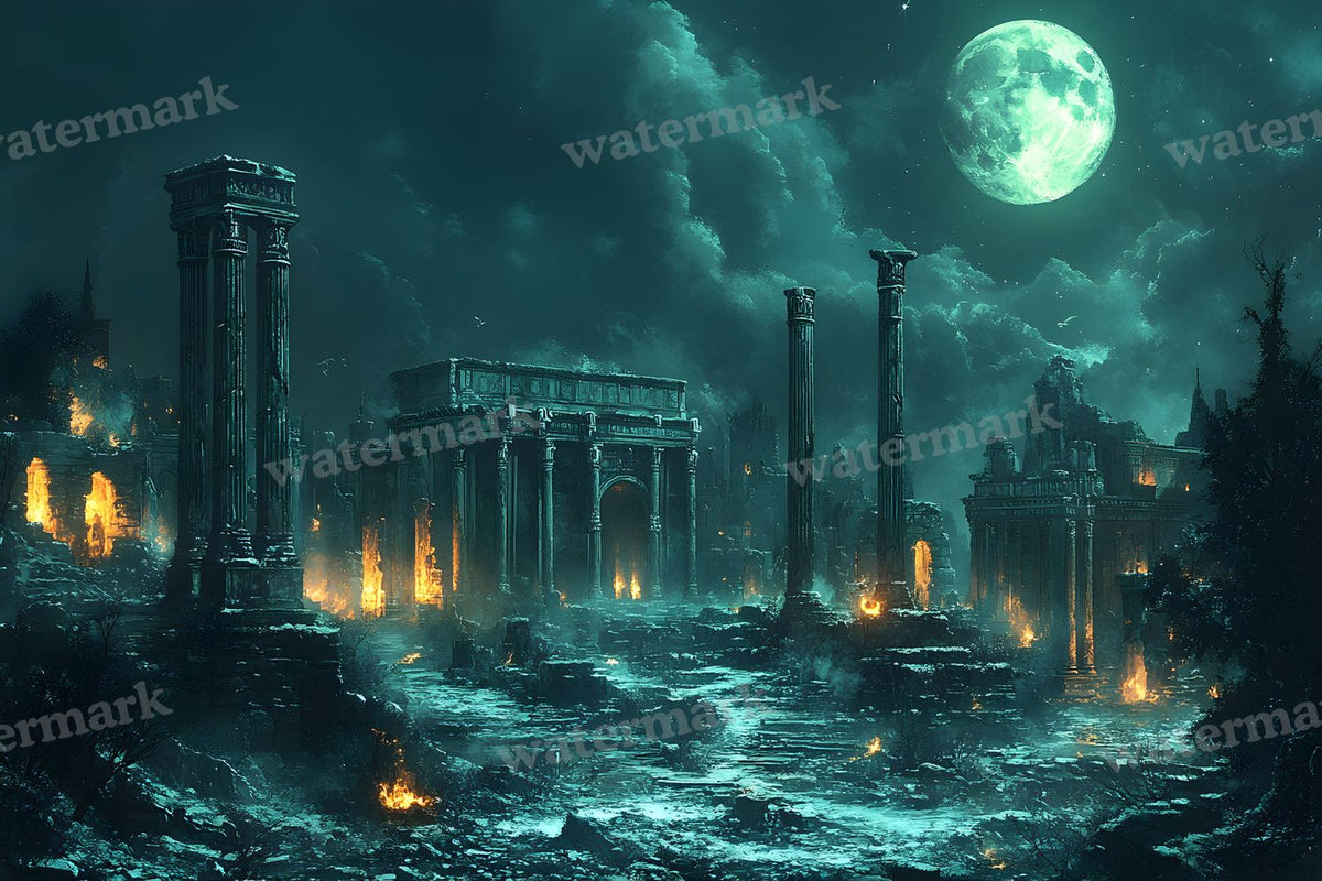 Ancient Roman Night Backdrop Images