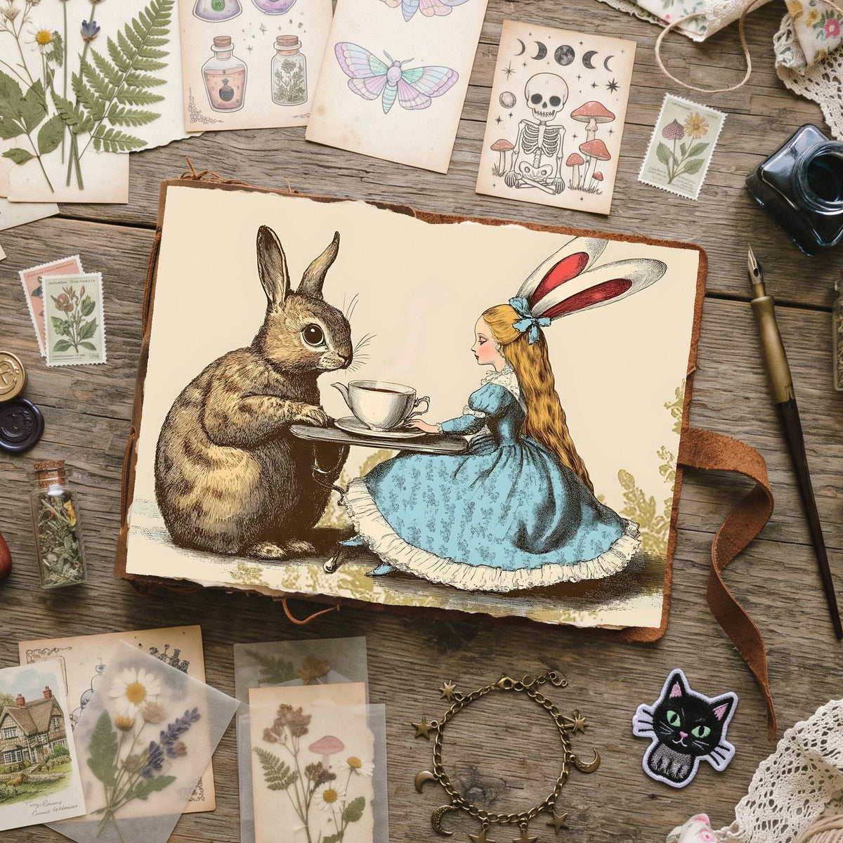Alice In Wonderland Digital Papers