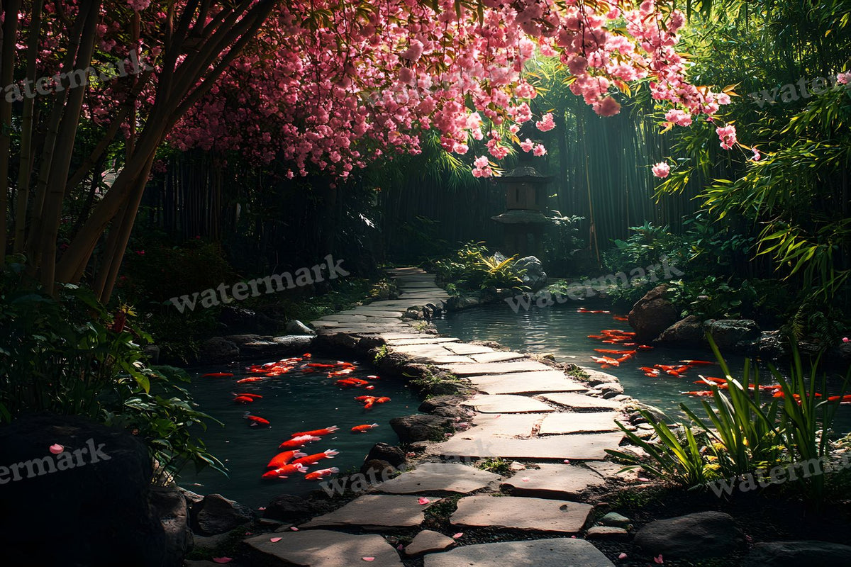 Botanical Garden Backdrop Images