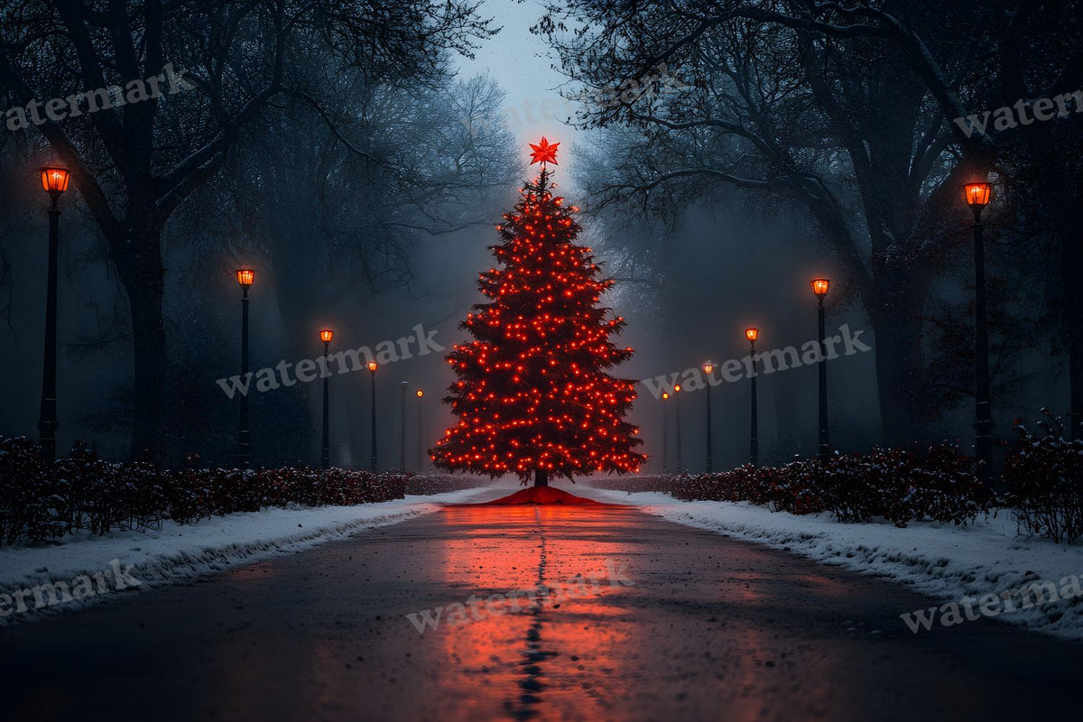 Classic Christmas Backdrop Images