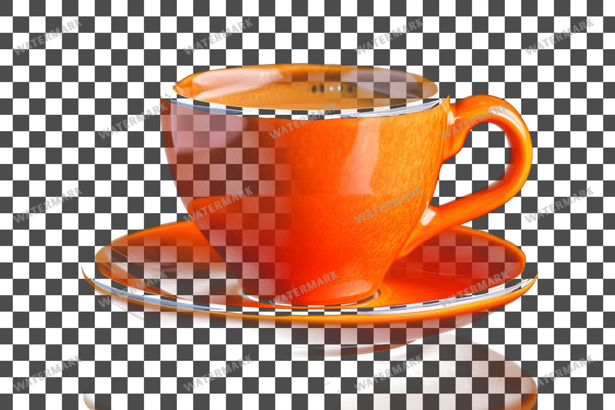 Coffee Cup PNG overlay on a transparent checkered background, preview 67