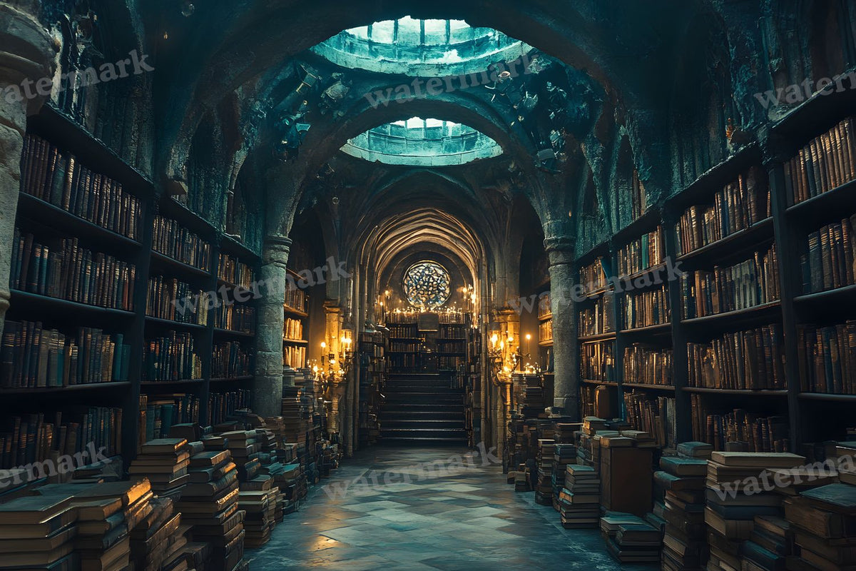 Dark Academia Study Backdrop Images