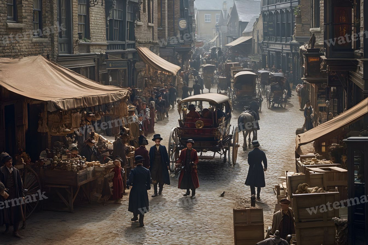 Dickens Cinematic View Backdrop Images