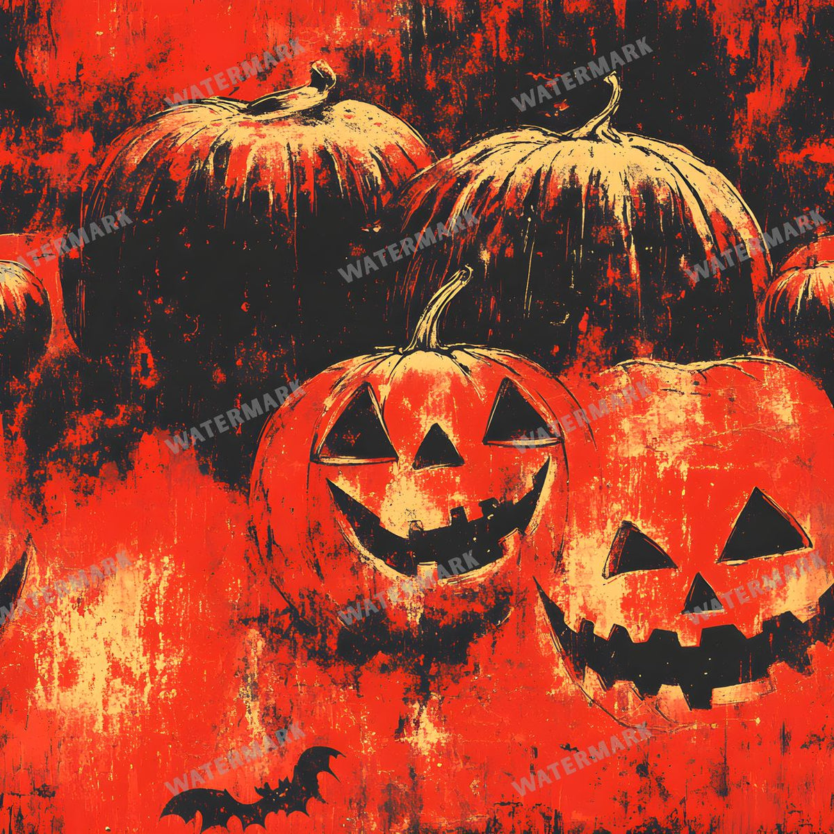 Halloween Seamless Pattern