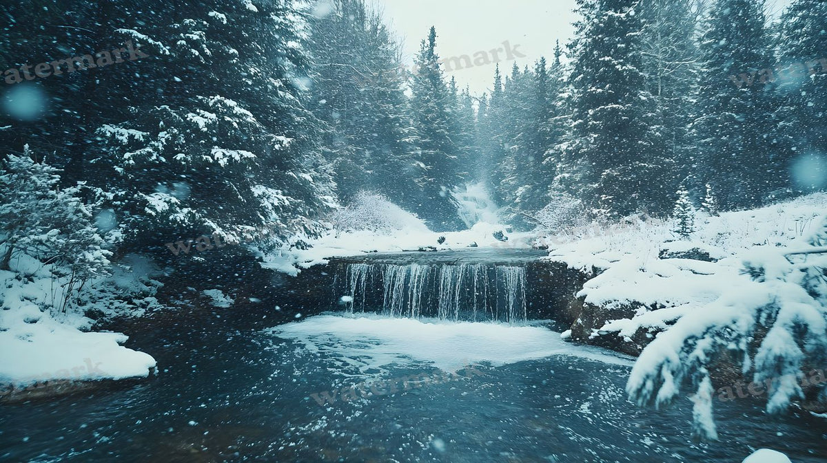 Winter Snow Backdrop Images