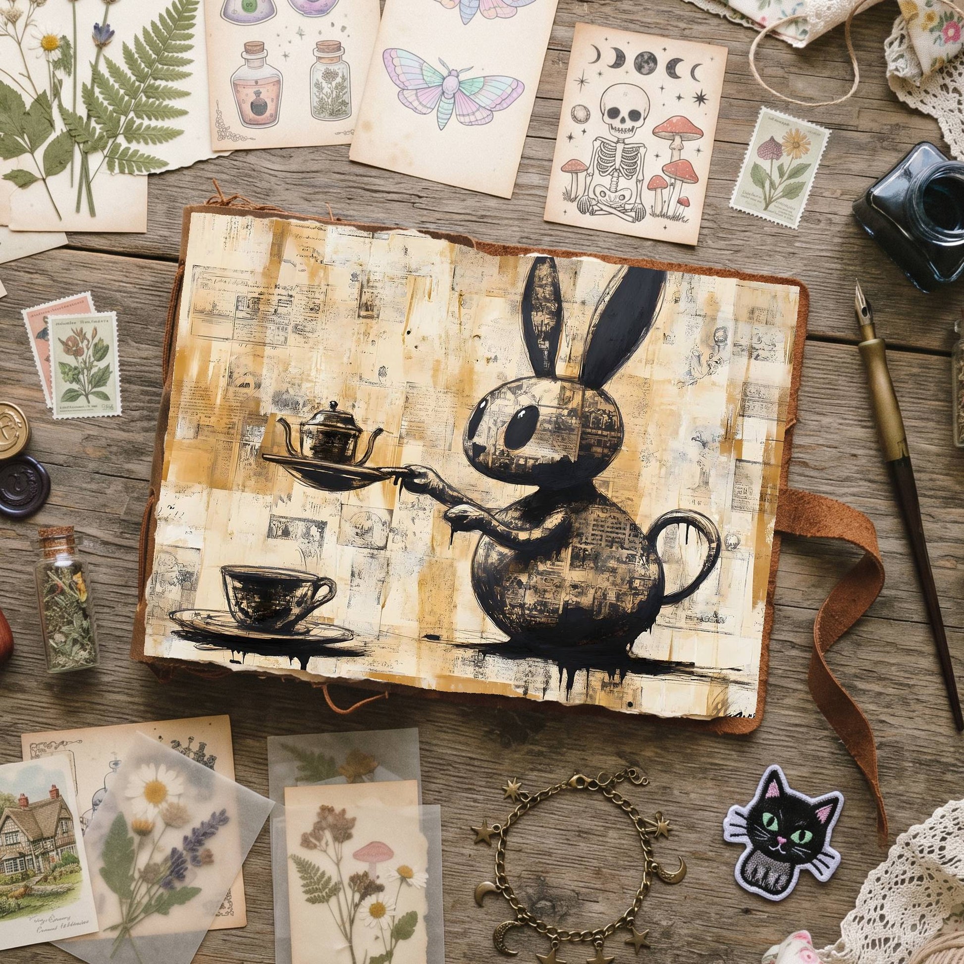 Alice In Wonderland Digital Papers