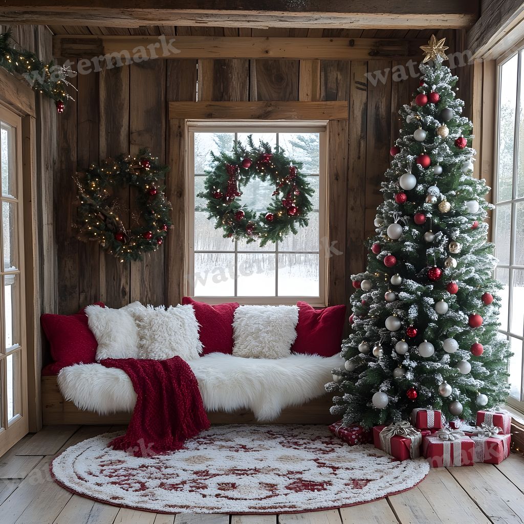 Classic Christmas Backdrop Images