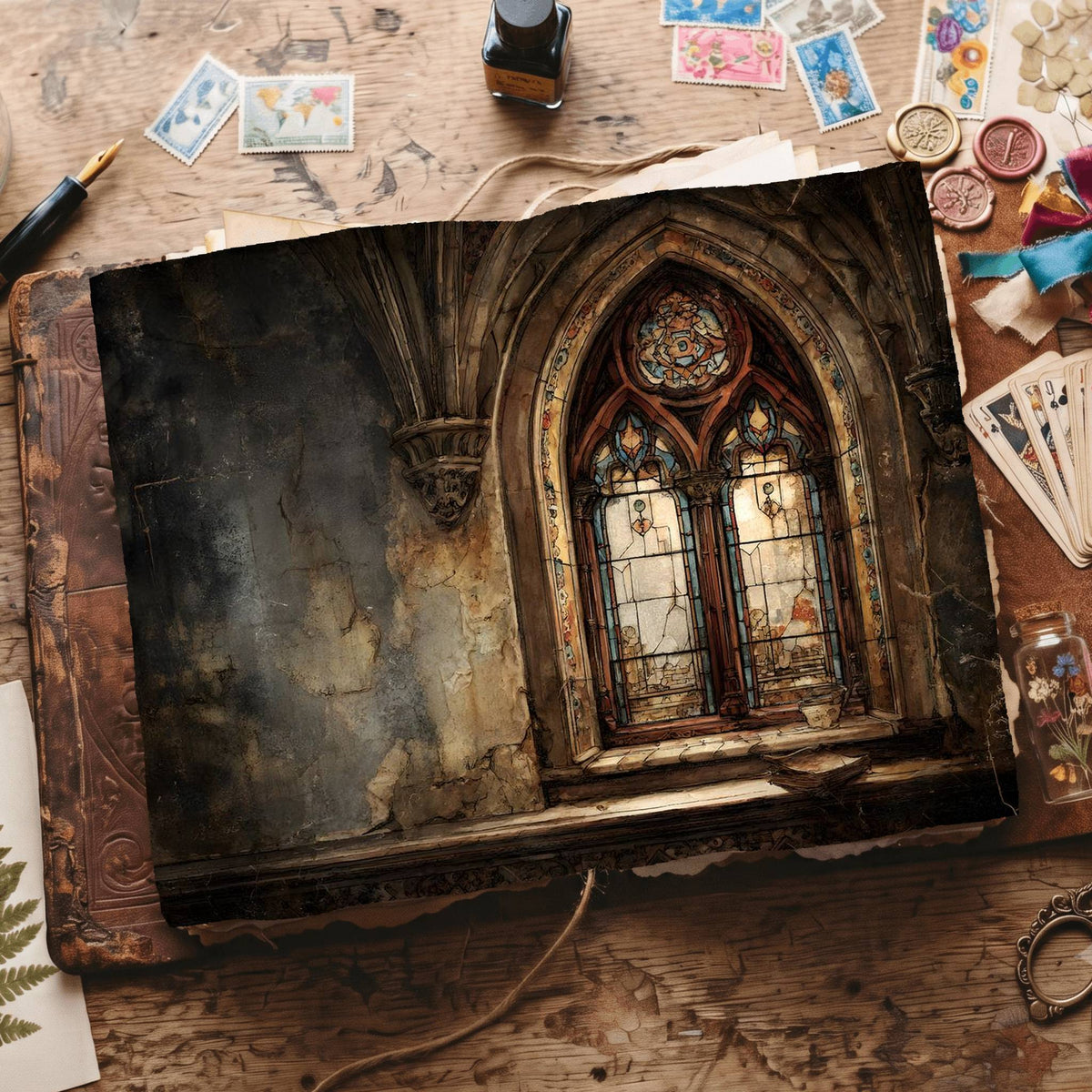 Gothic Digital Papers