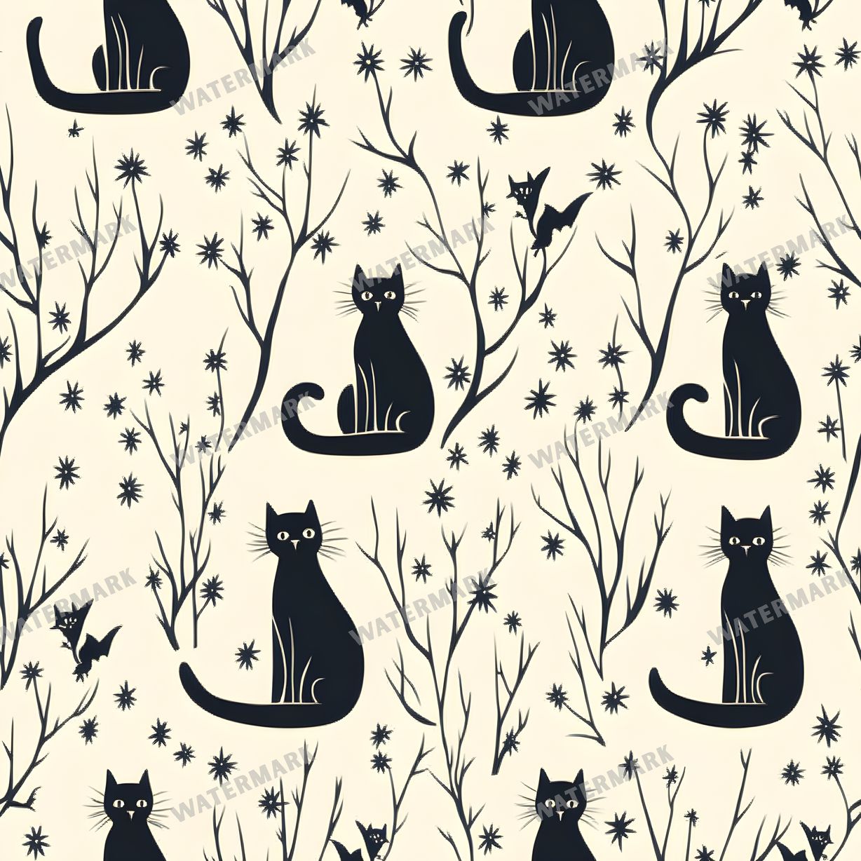 Witchcraft Seamless Pattern