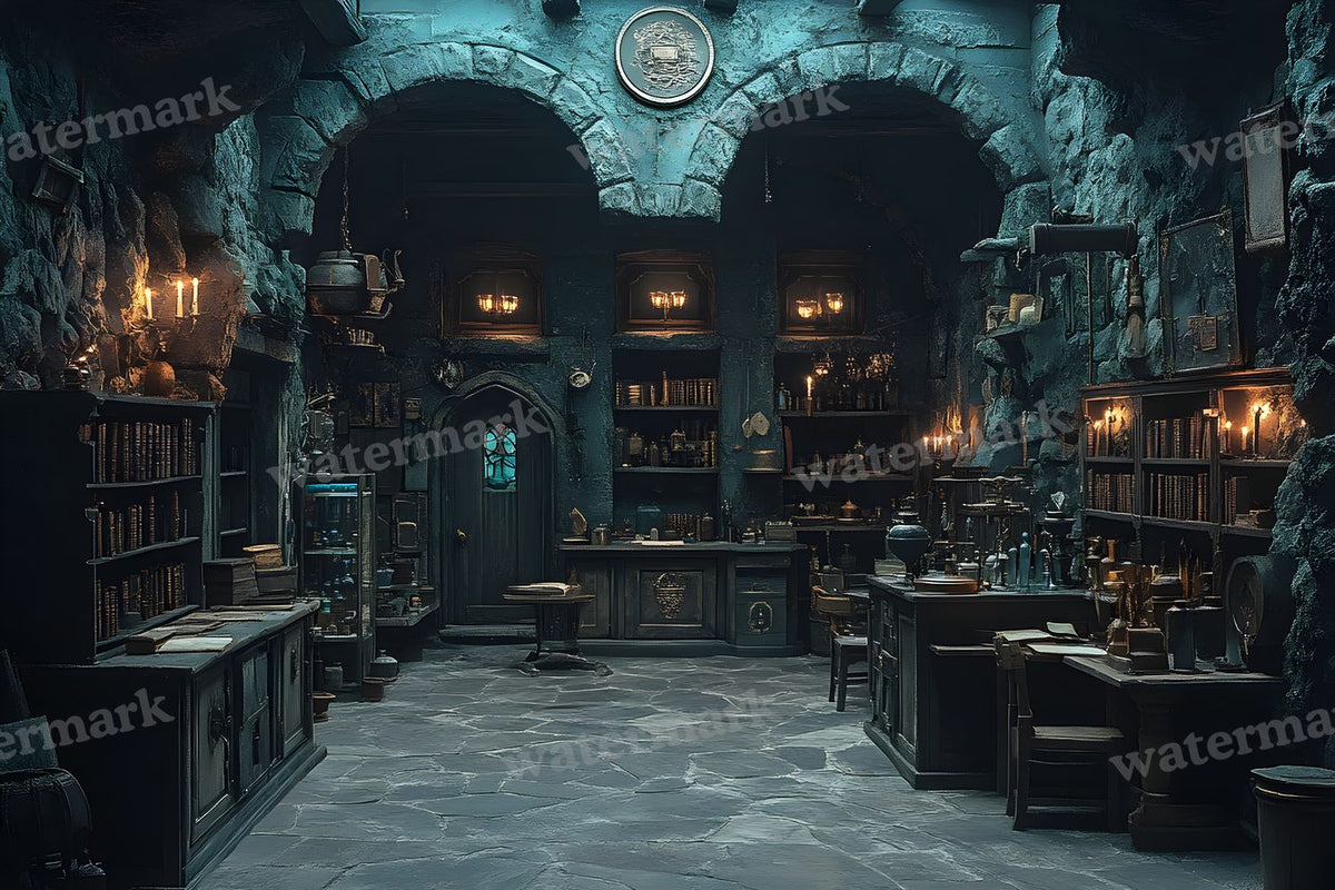 Alchemist Corner Study Backdrop Images