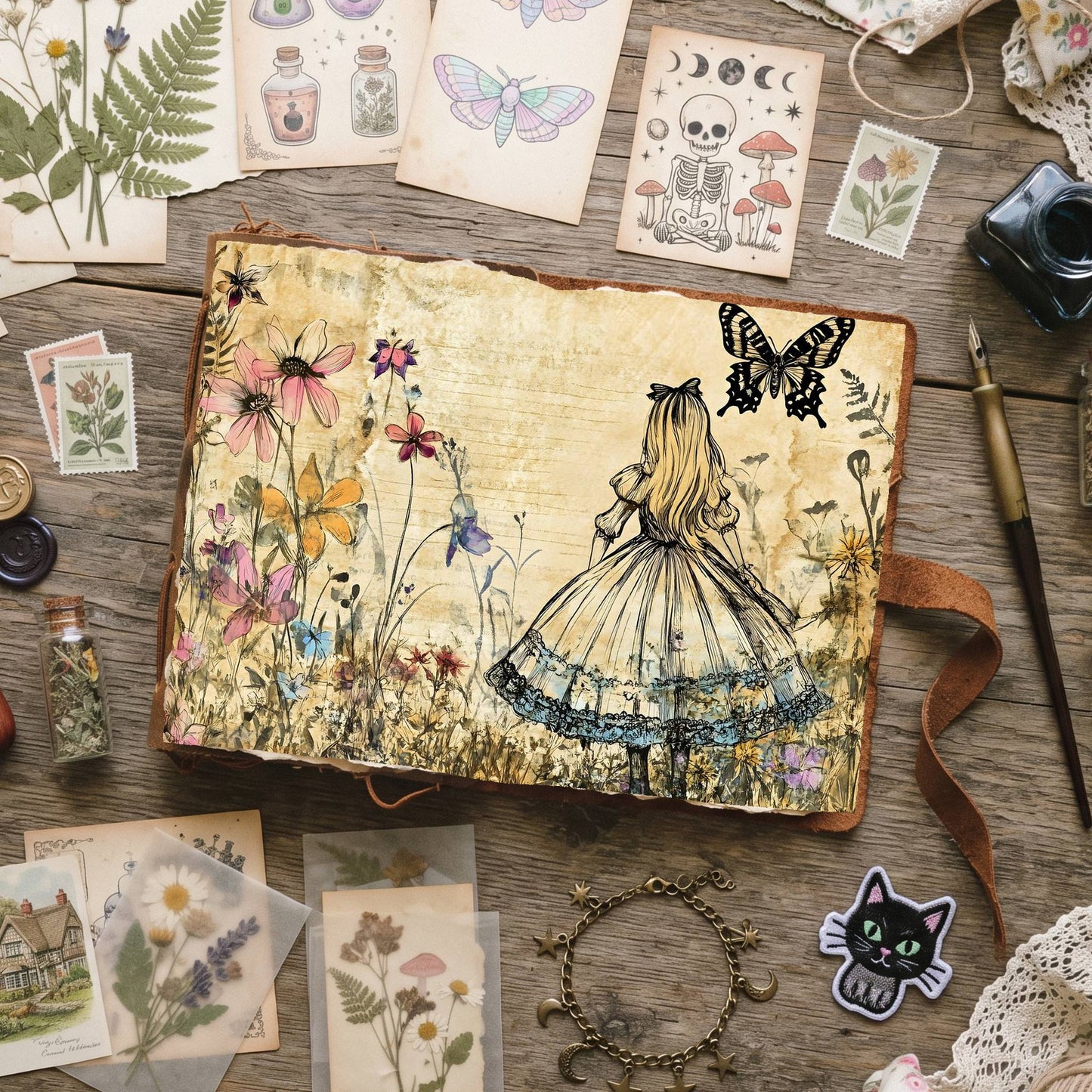 Alice In Wonderland Digital Papers