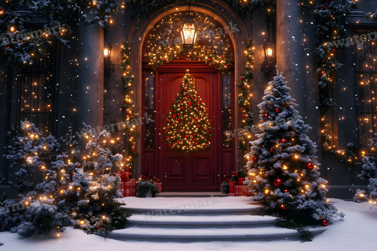 Classic Christmas Backdrop Images