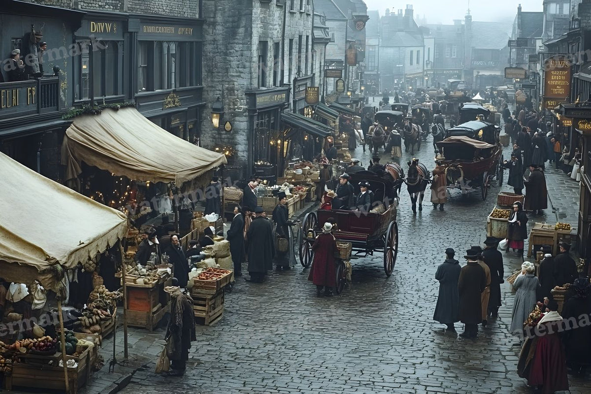 Dickens Cinematic View Backdrop Images